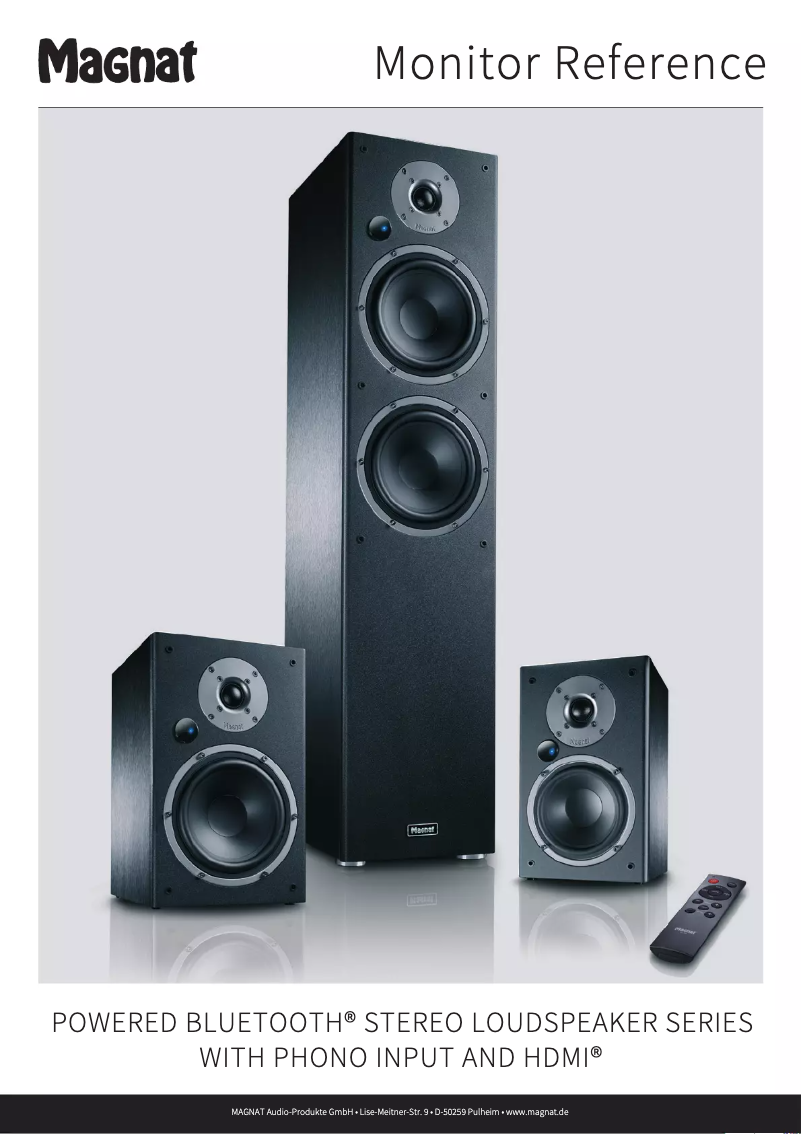 Image de la première page du manuel de l'appareil Monitor Reference 5A