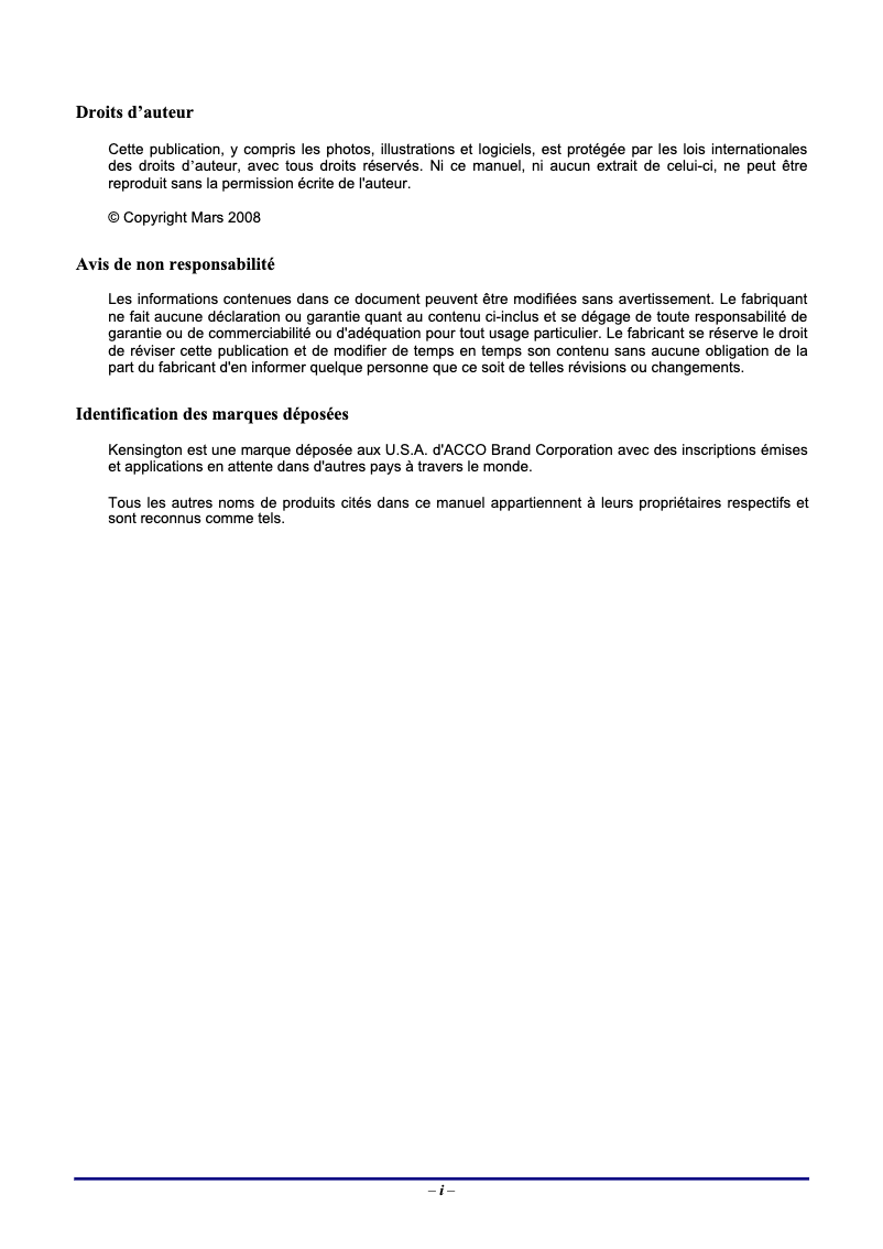 Page 1 de la notice Manuel utilisateur LG DX420
