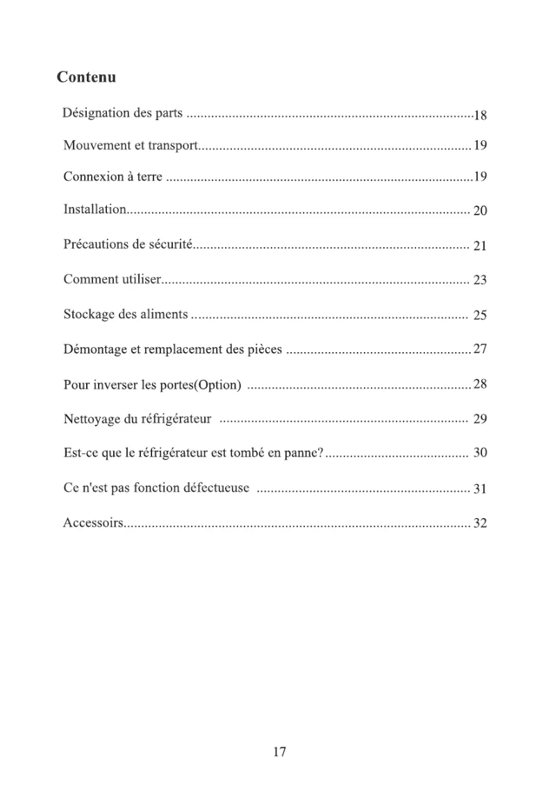 Image de la première page du manuel de l'appareil GC-269VP