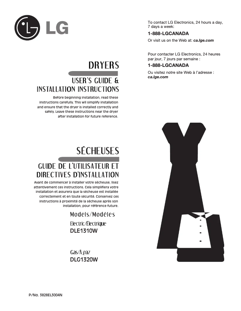 Page 1 de la notice Manuel utilisateur LG LD-2131WH