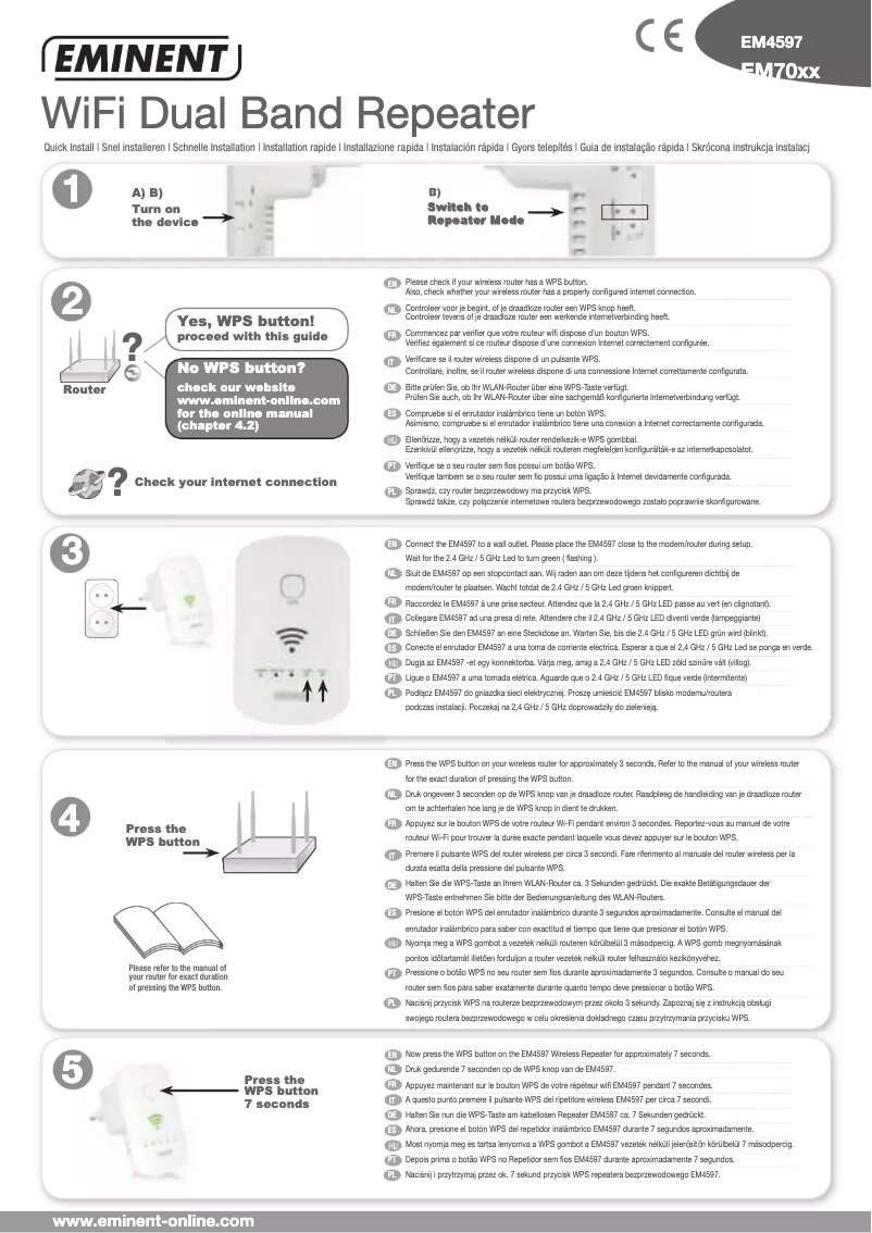 Image de la première page du manuel de l'appareil EM4597
