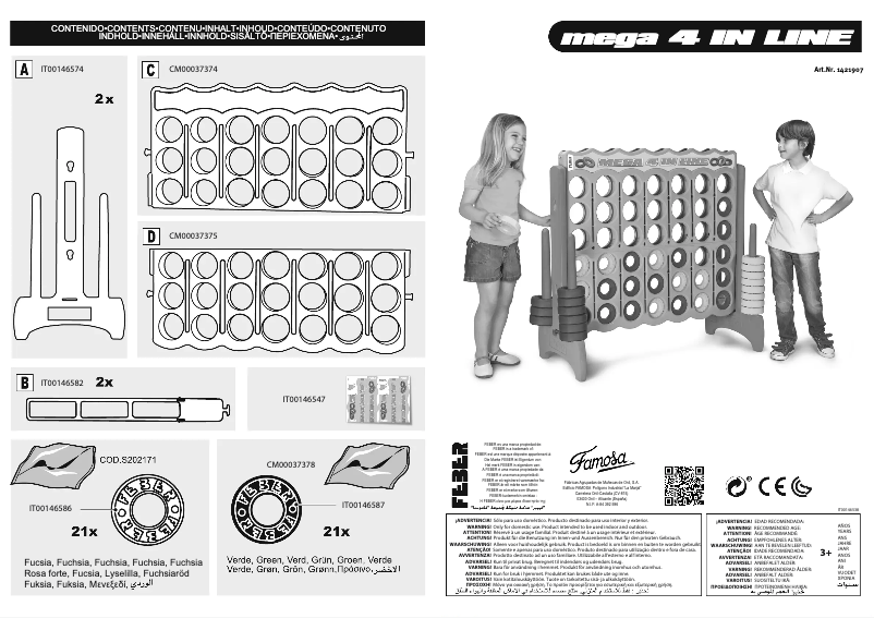 Página 1 del manual Manual de usuario Feber Mega 4 in Line