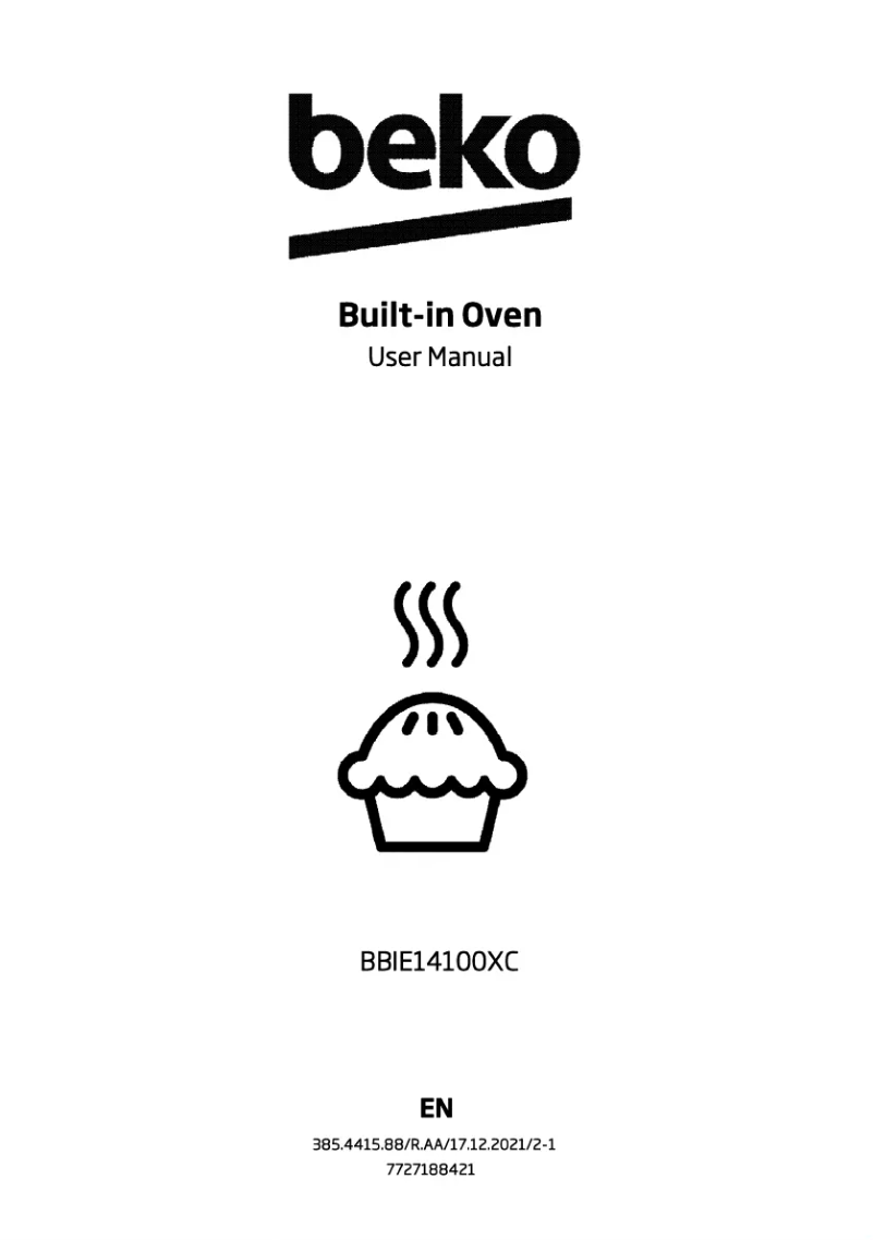 Image de la première page du manuel de l'appareil BBIE14100XC