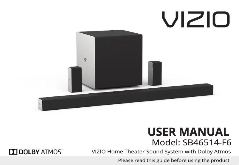 Image de la première page du manuel de l'appareil SB46514-F6