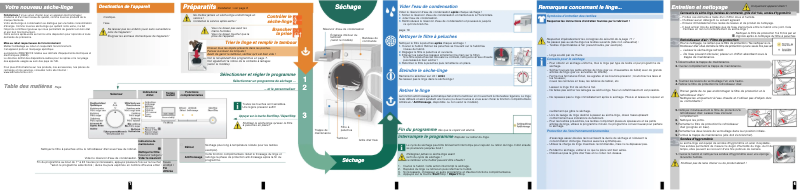 Page 1 de la notice Manuel utilisateur Siemens WT46E321FG