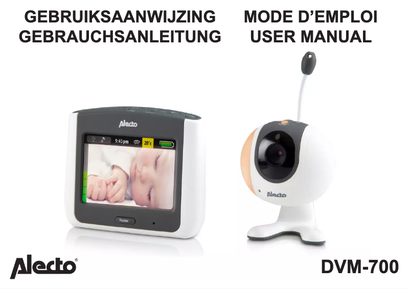 Page n°1 - Manuel utilisateur Alecto DVM-700