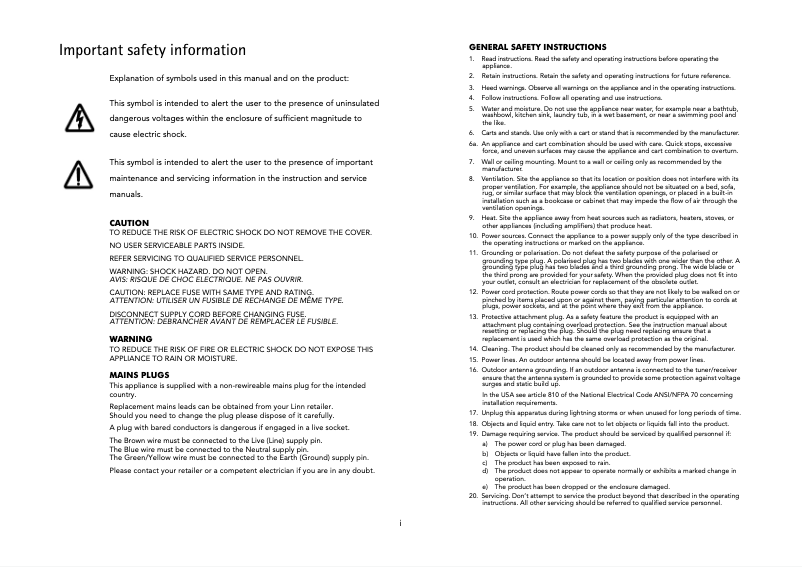 Page n°1 - Manuel utilisateur Linn Kivor Oktal