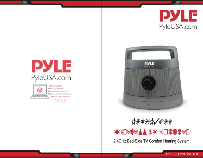 Page n°1 - Manuel utilisateur Pyle PTVSP30SL