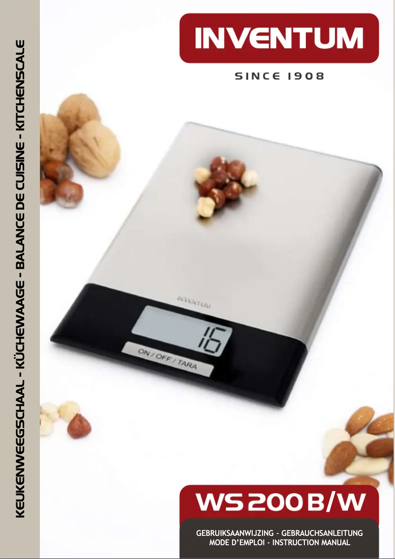 Page n°1 - Manuel utilisateur Inventum WS200W