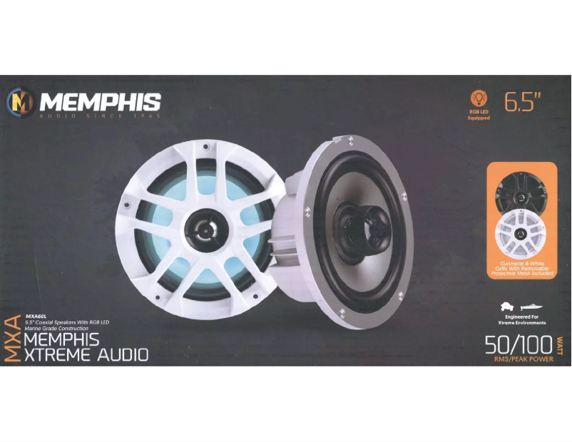 Page 1 de la notice Manuel utilisateur Memphis Audio MXA60L