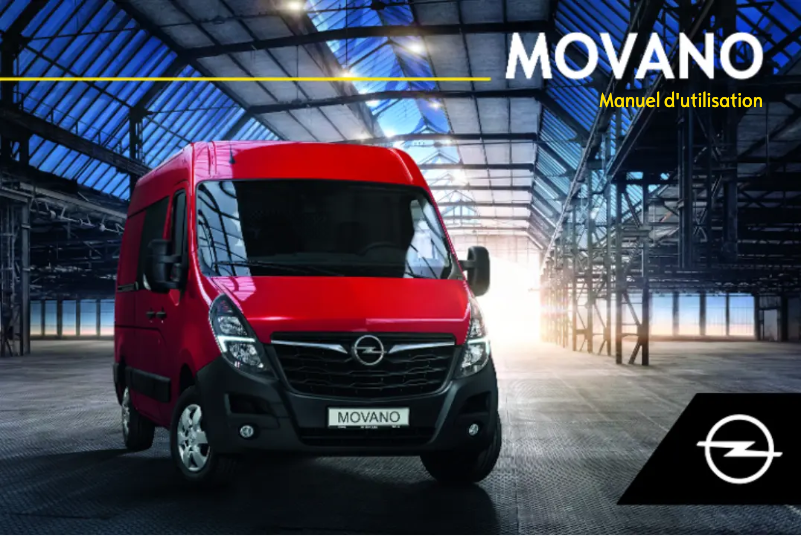 Page 1 de la notice Manuel utilisateur Opel Movano (2019)