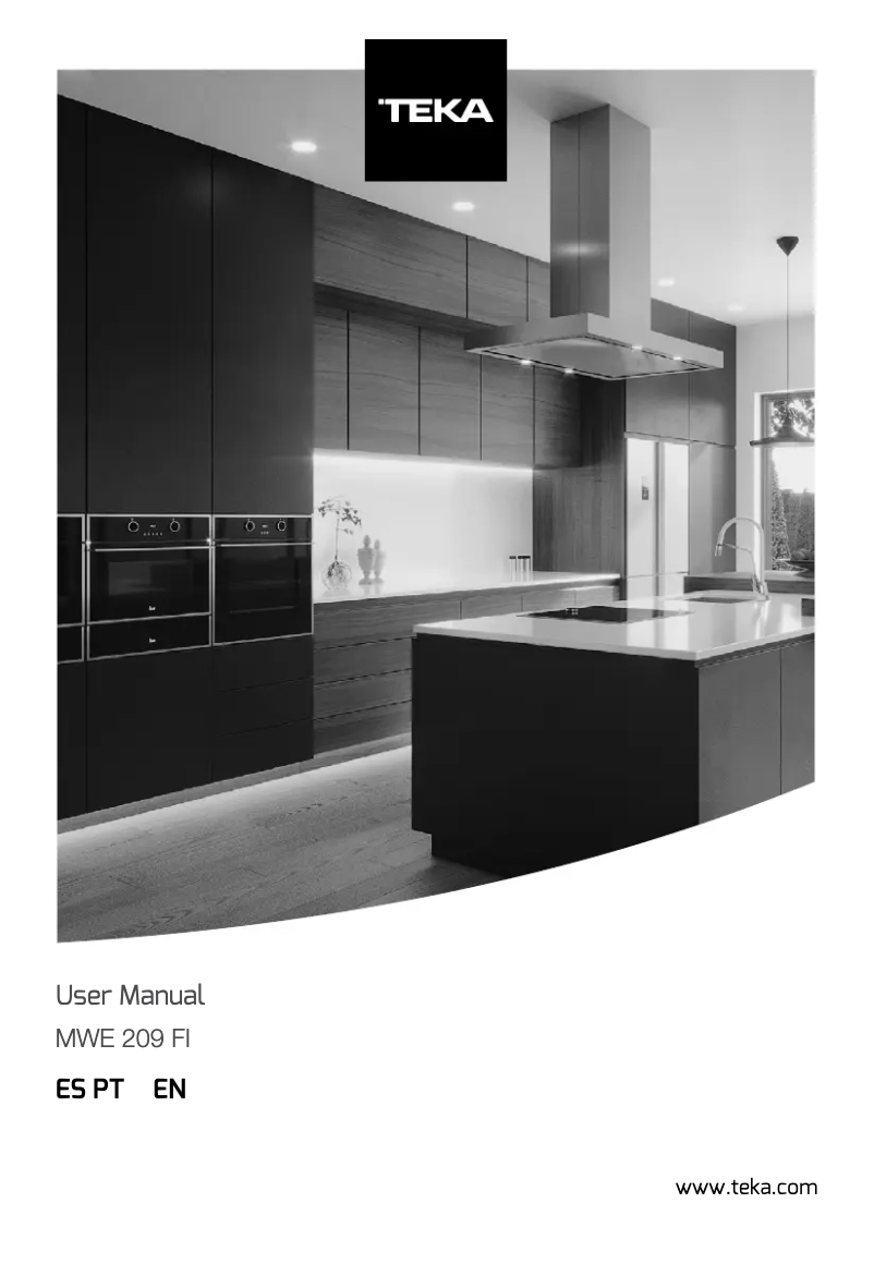 Page n°1 - Manuel utilisateur Teka MWE 209 FI