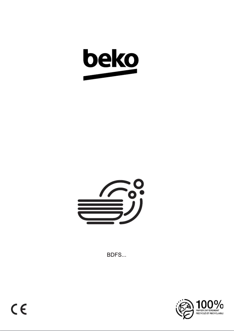 Page n°1 - Manuel utilisateur Beko BDFS26040XA