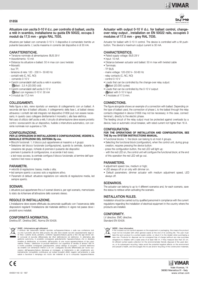 Image de la première page du manuel de l'appareil 01856