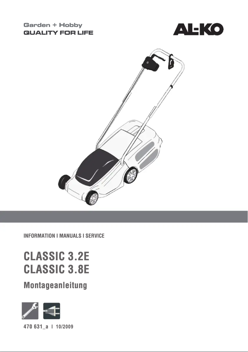 Página 1 del manual Manual de usuario AL-KO Classic 3.2E