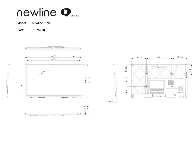 Image de la première page du manuel de l'appareil TT-6521Q