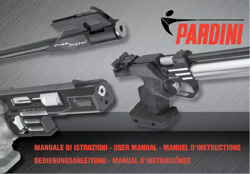 Page n°1 - Manuel utilisateur Pardini K12 Absorber