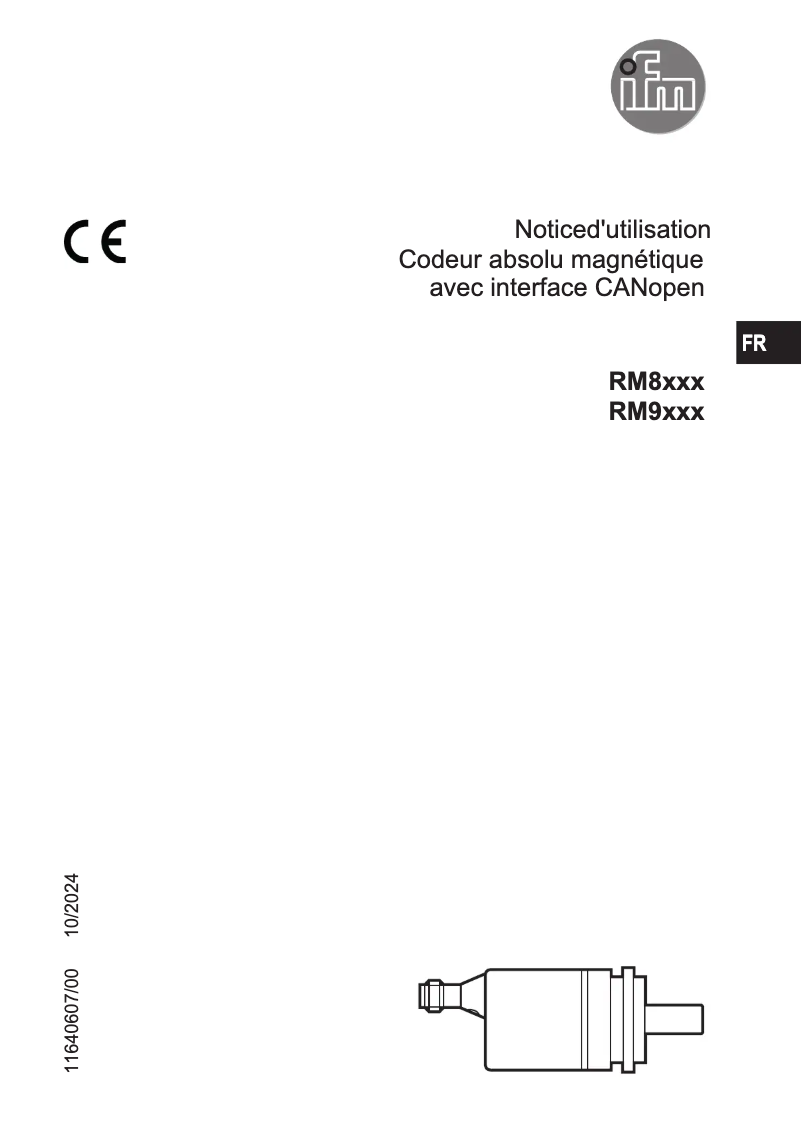 Image de la première page du manuel de l'appareil RM9007