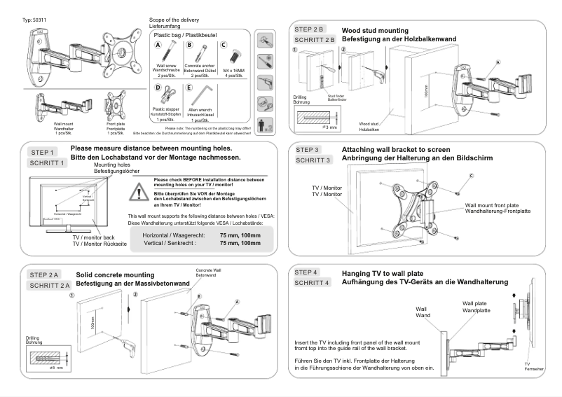 Image de la première page du manuel de l'appareil S0311