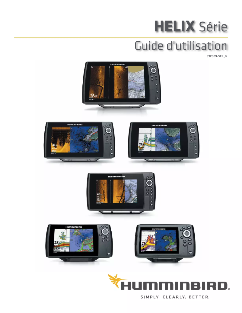 Imagen de la primera página del manual del dispositivo HELIX 7 SONAR G2