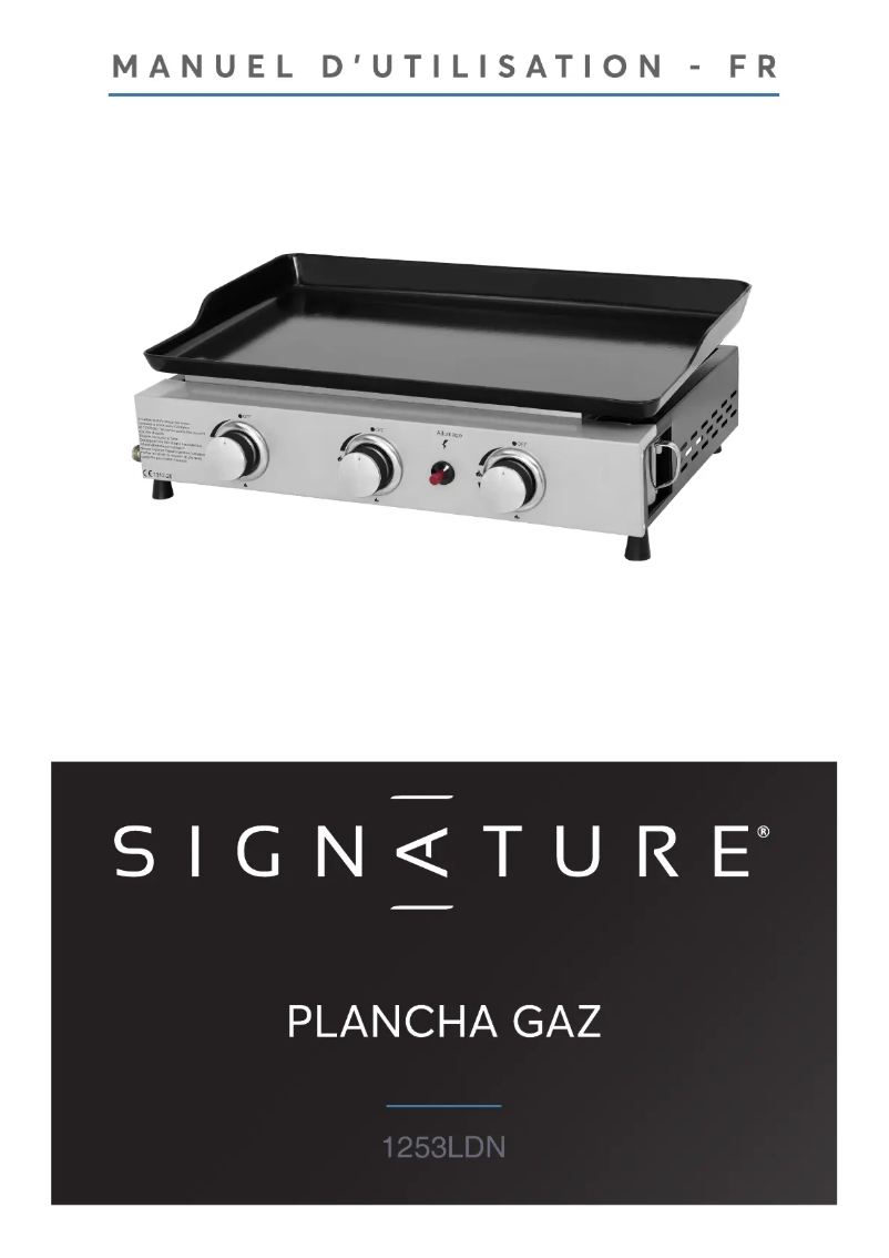 Page 1 de la notice Manuel utilisateur Signature 1253LDN