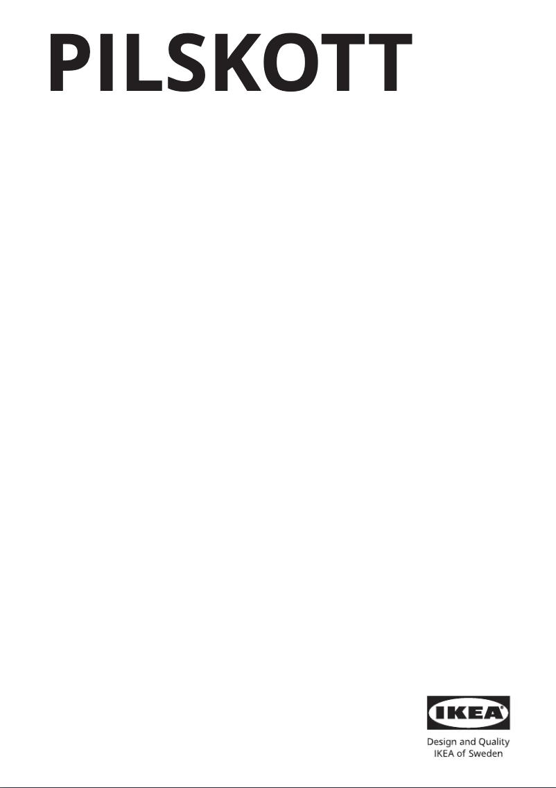 Image de la première page du manuel de l'appareil PILSKOTT 205.204.48