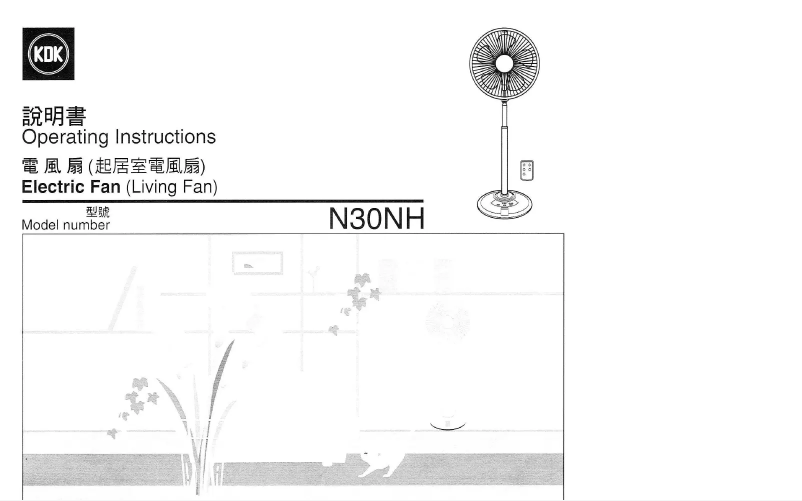 Image de la première page du manuel de l'appareil N30NH