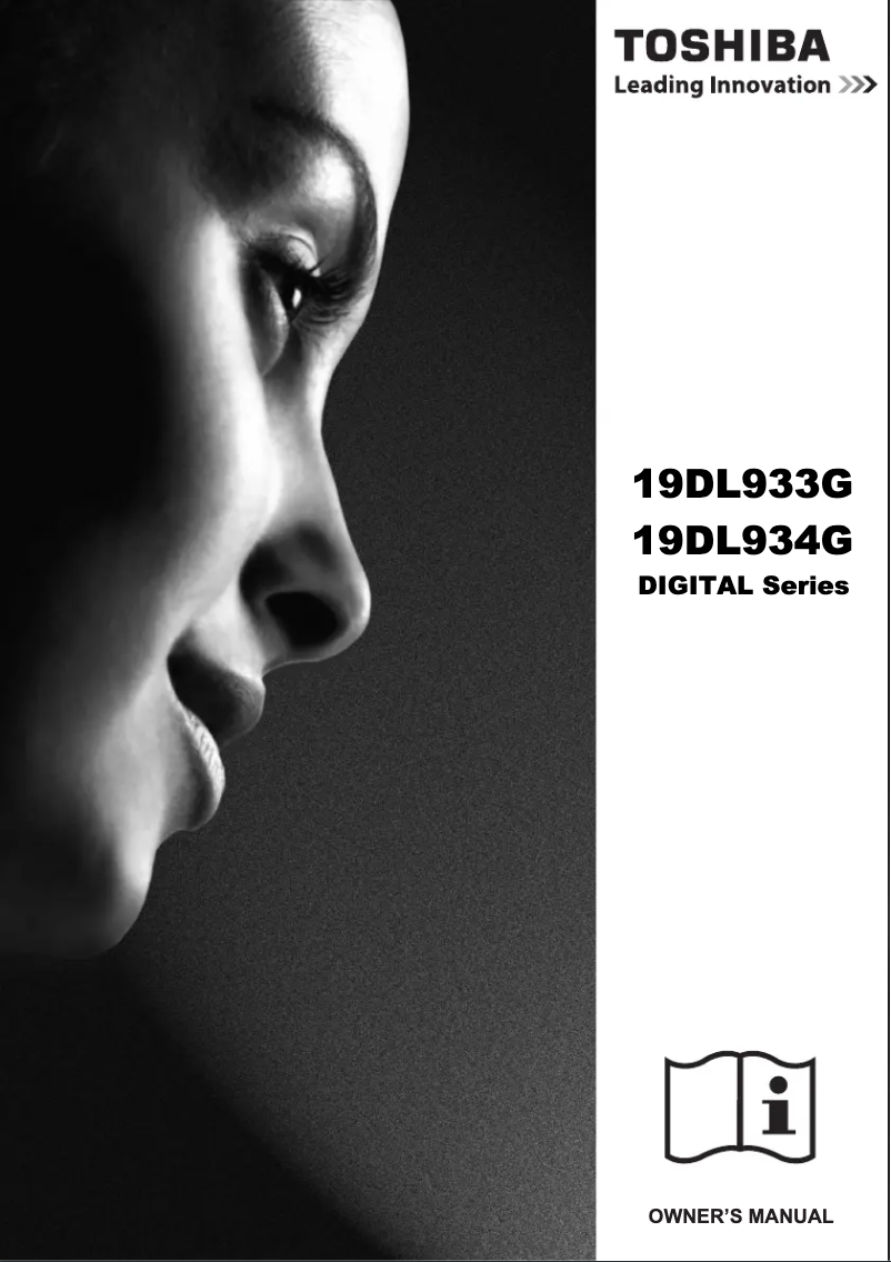 Page 1 de la notice Manuel utilisateur Toshiba 19DL934G
