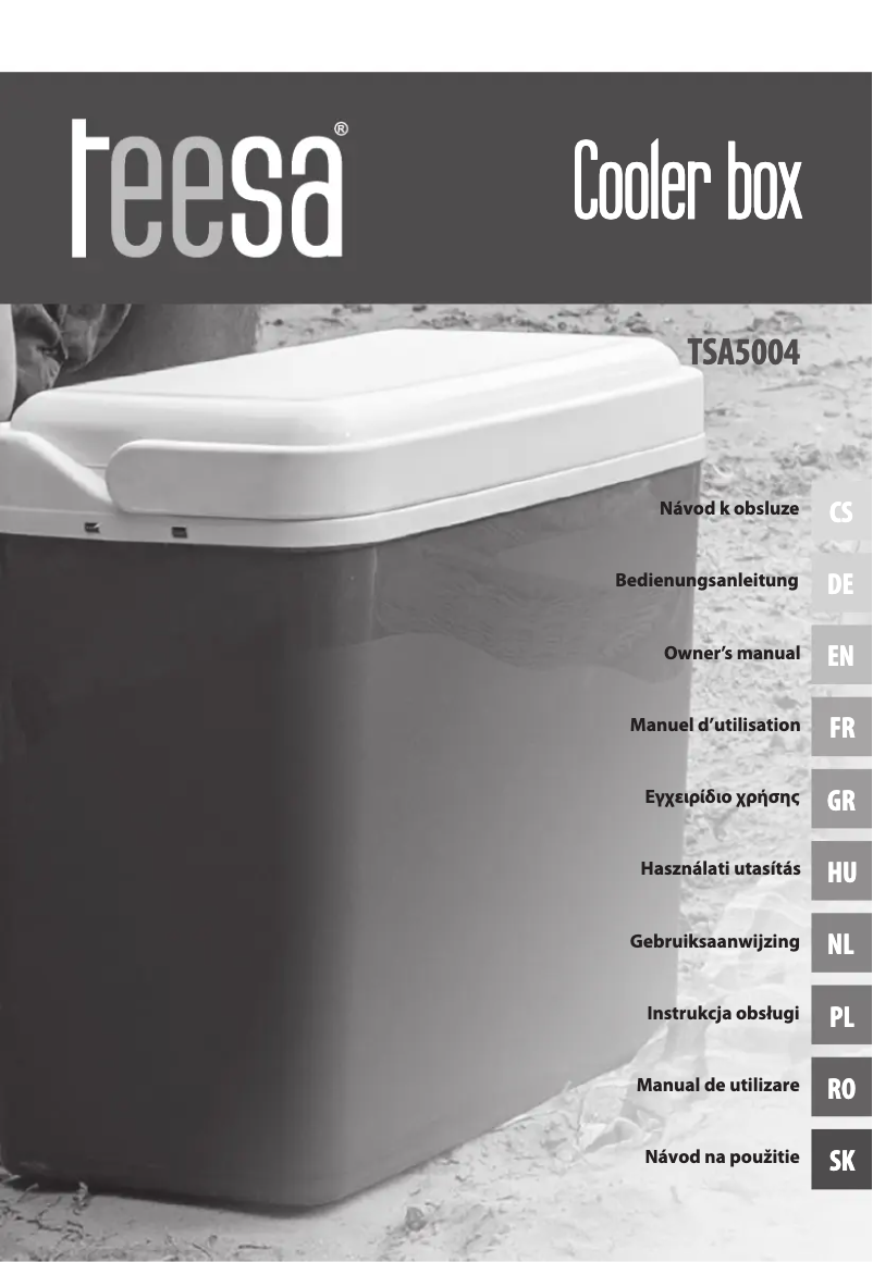 Page n°1 - Manuel utilisateur Teesa TSA5004