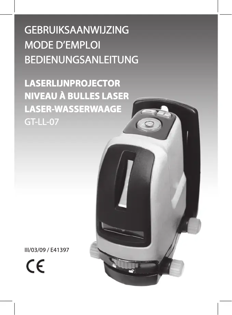 Page n°1 - Manuel utilisateur GlobalTronics GT-LL-07