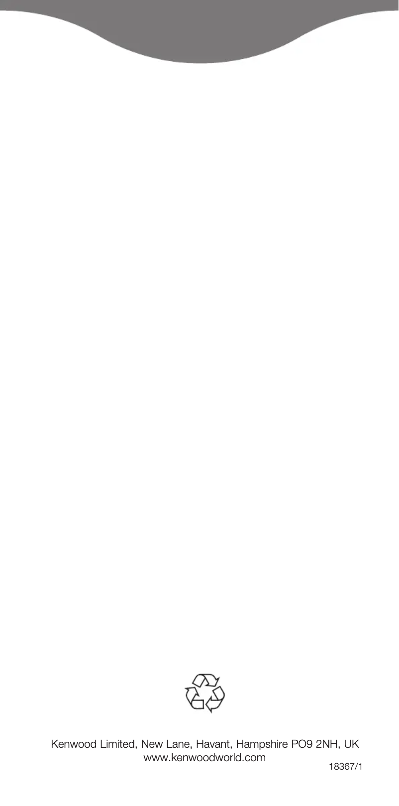 Page 1 de la notice Manuel utilisateur Kenwood kMix AX974