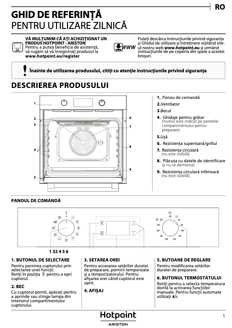 Image de la première page du manuel de l'appareil FA2 844 H IX HA