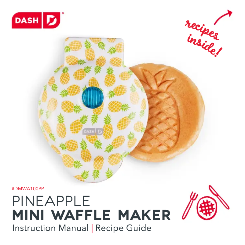 Page n°1 - Manuel utilisateur Dash Pineapple Mini DMWA100PP