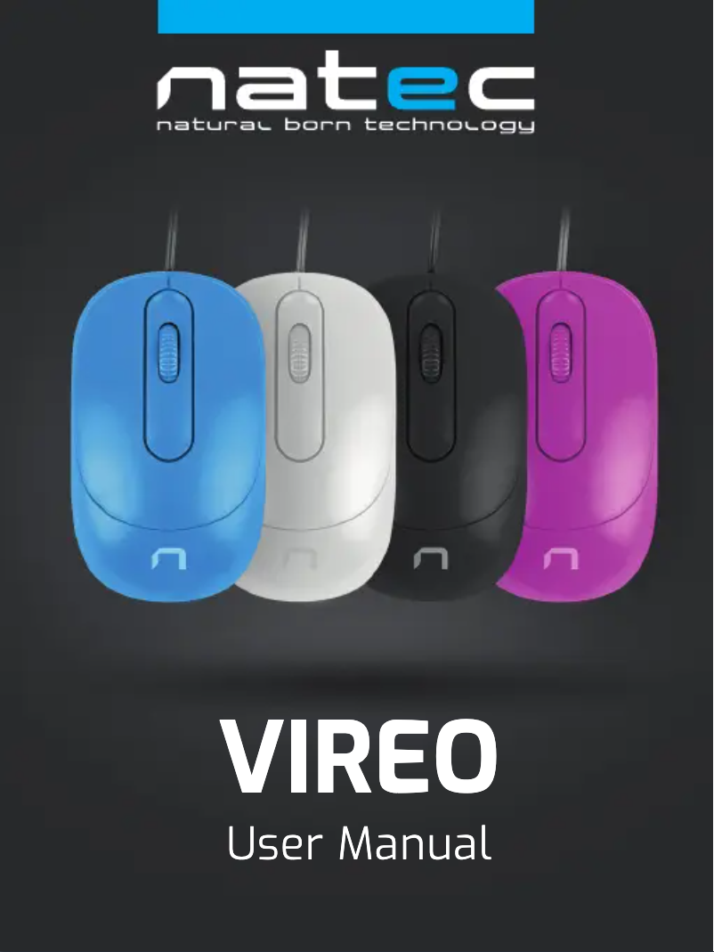 Page n°1 - Manuel utilisateur Natec Vireo