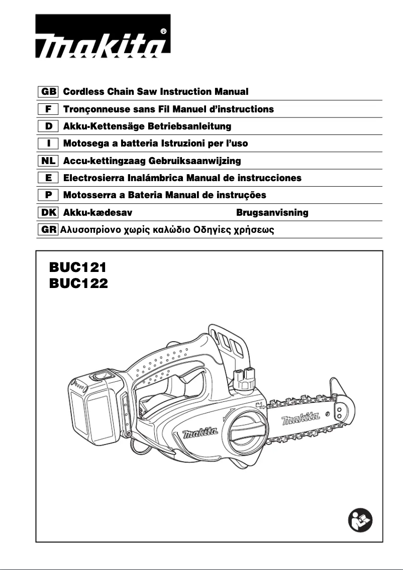 Page 1 de la notice Manuel utilisateur Makita BUC121