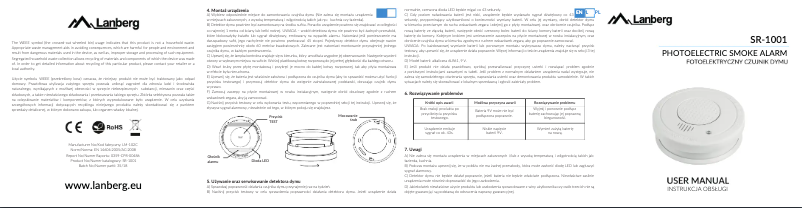 Page n°1 - Manuel utilisateur Lanberg SR-1001