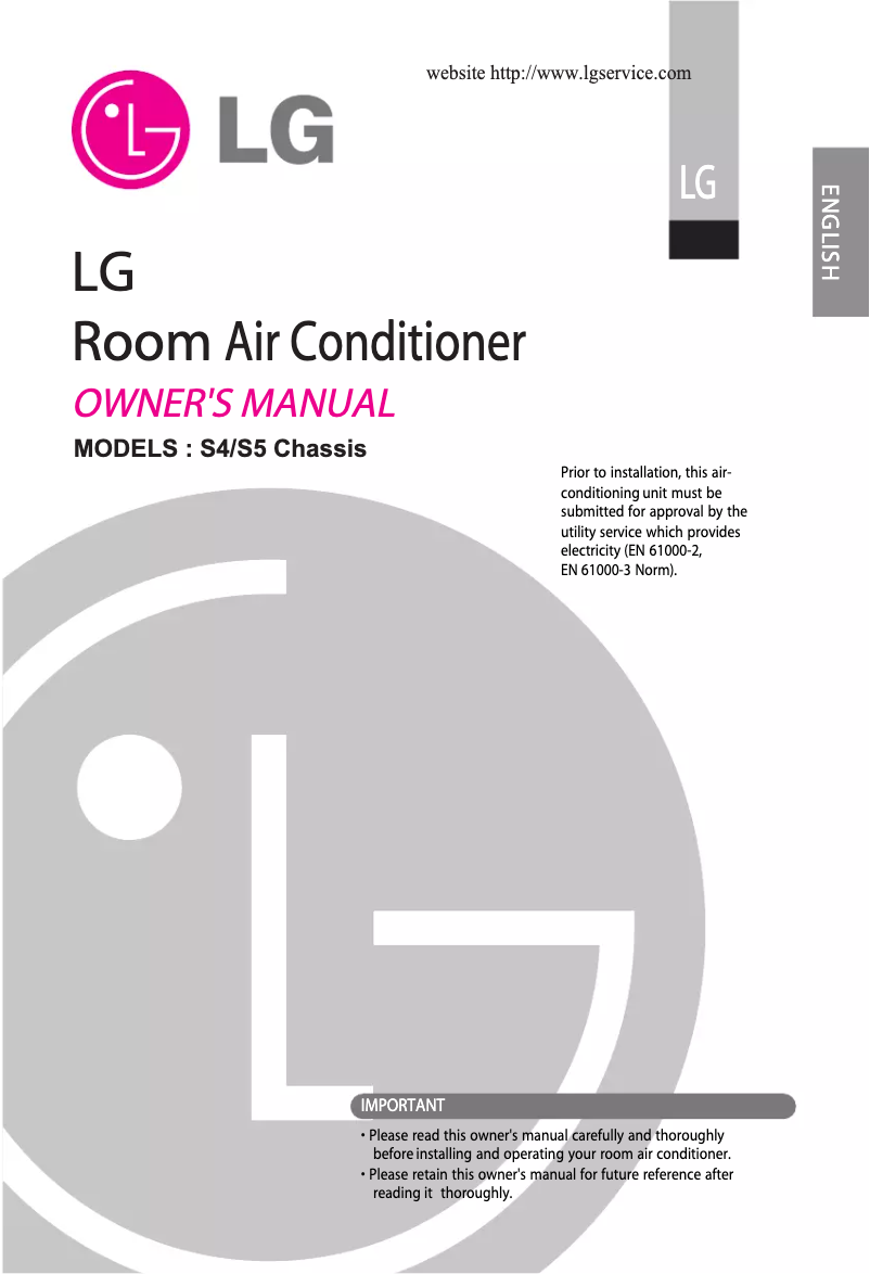 Page 1 of the manual User Manual LG S126JP