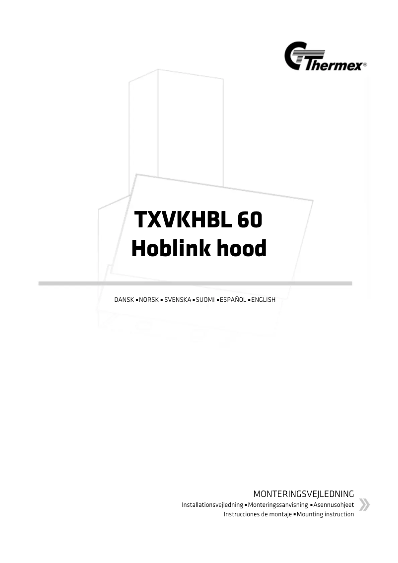 Página 1 del manual Manual de usuario Thermex TXVKHBL 60