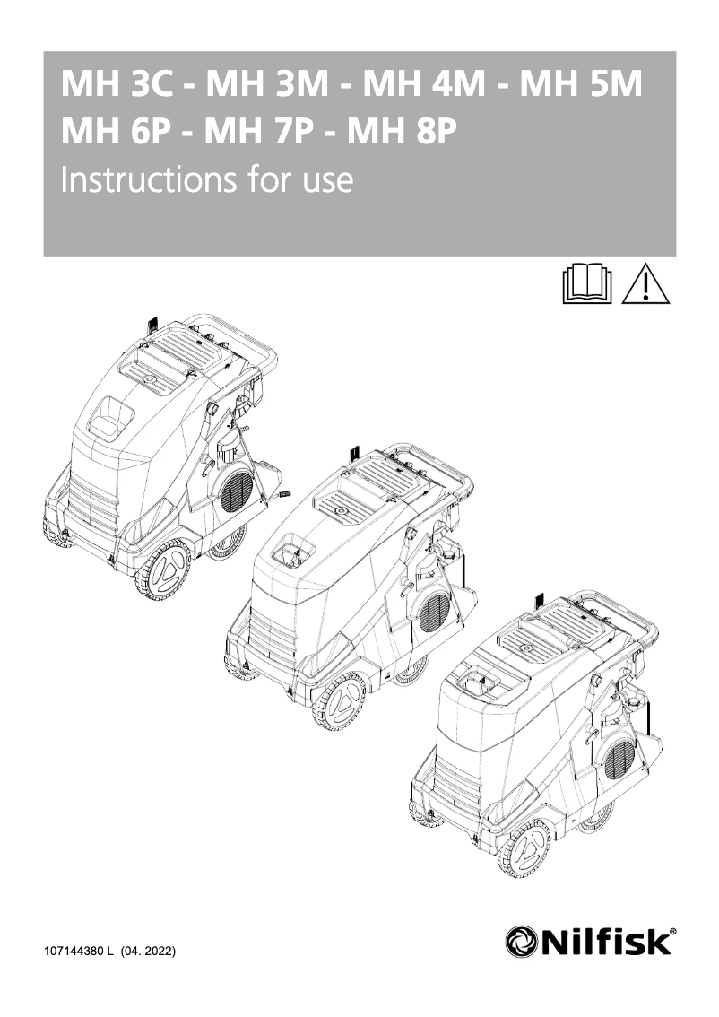 Image de la première page du manuel de l'appareil MH 7P