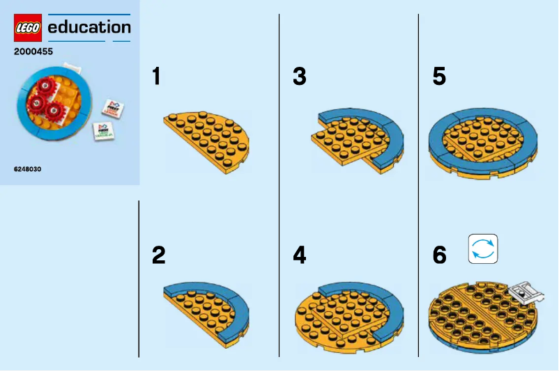 Page 1 de la notice Manuel utilisateur Lego Mindstorms 2000455