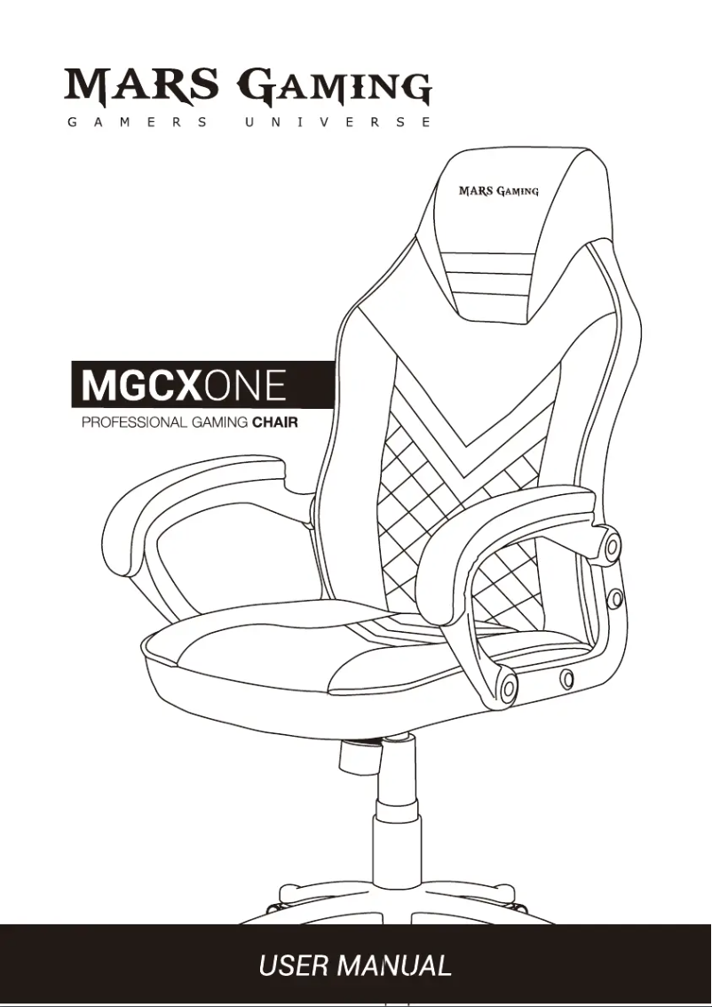 Page n°1 - Manuel utilisateur Mars Gaming MGCX ONE