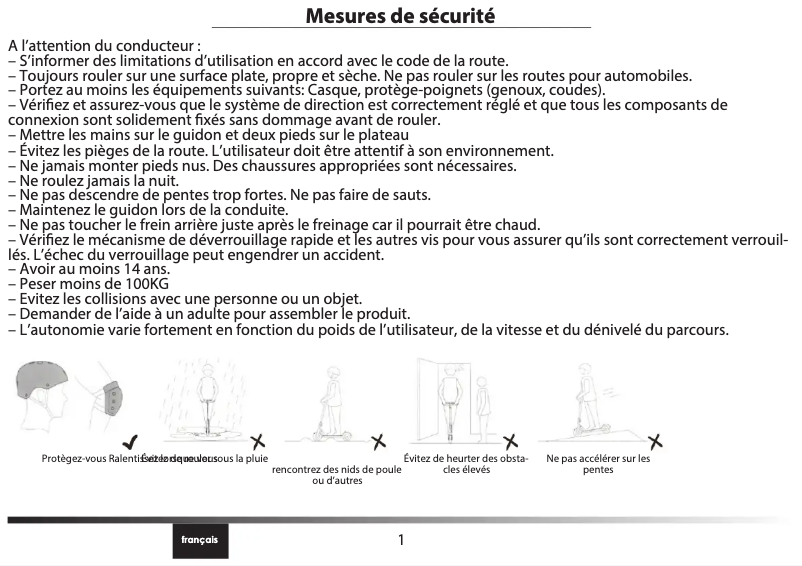 Page 1 de la notice Manuel utilisateur Archos Citee Power