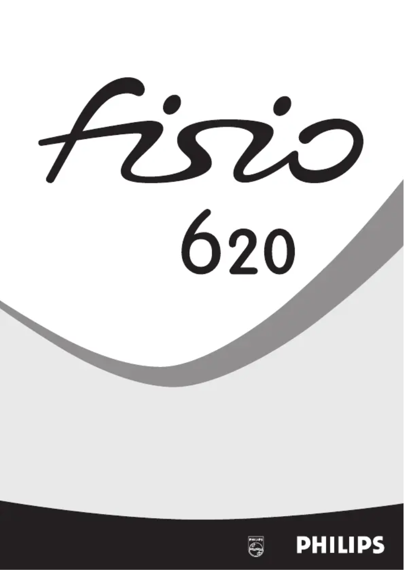 Image de la première page du manuel de l'appareil Fisio 620