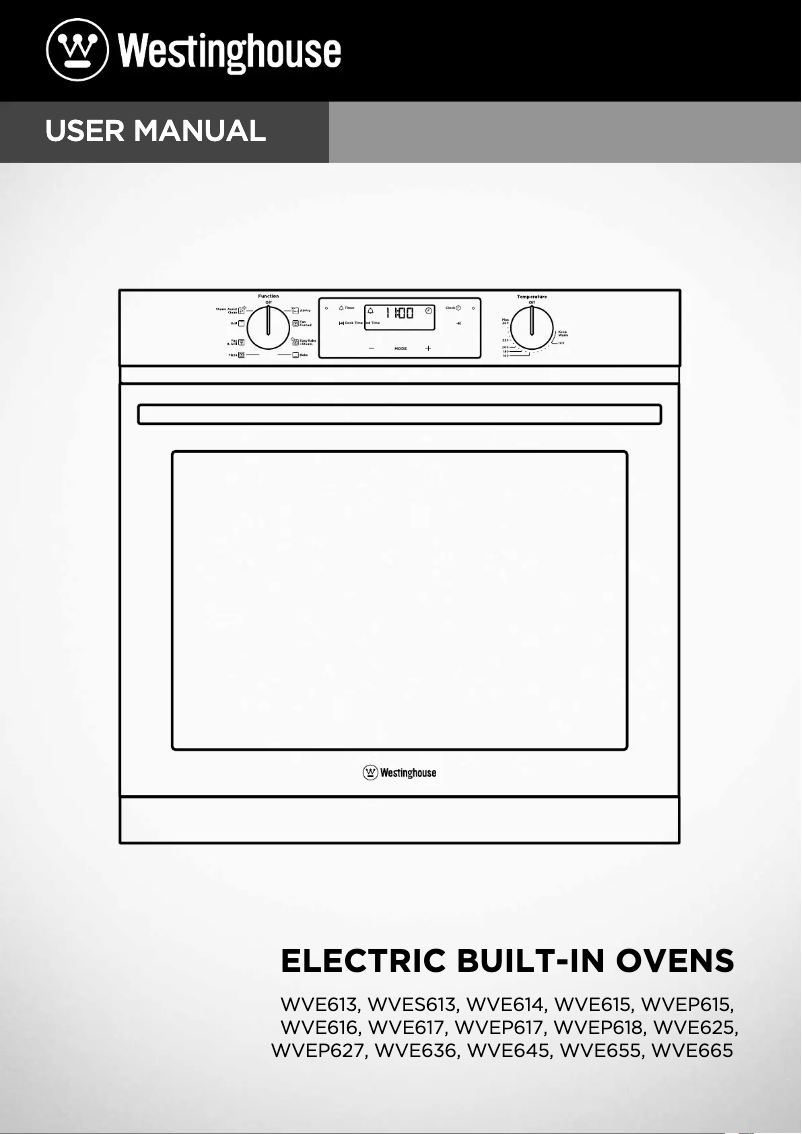 Image de la première page du manuel de l'appareil WVE655