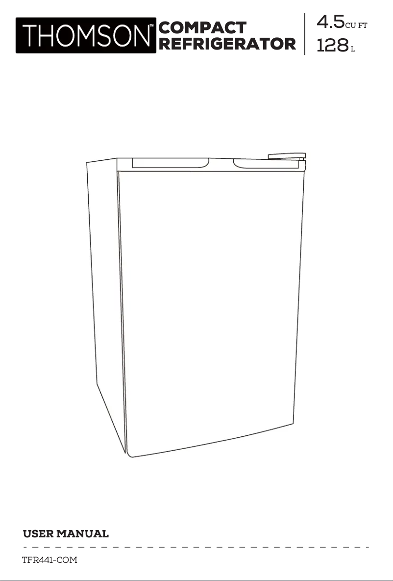 Page 1 de la notice Manuel utilisateur Thomson TFR441