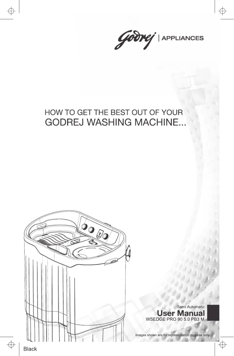 Page 1 de la notice Manuel utilisateur Godrej WSEDGE PRO 90 5.0 PB3 M