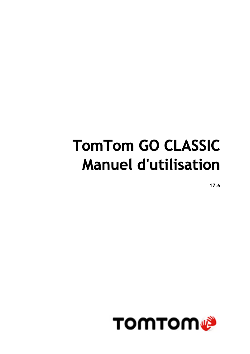 Página 1 del manual Manual de usuario TomTom GO Classic