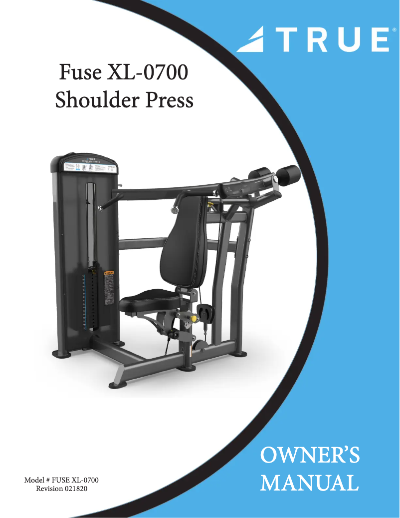 Page 1 de la notice Manuel utilisateur True Fuse XL-0700