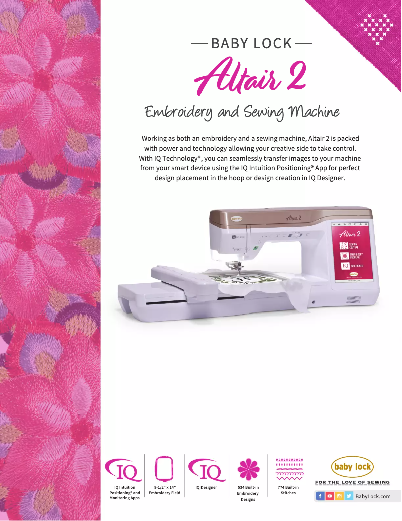 Imagen de la primera página del manual del dispositivo Altair 2