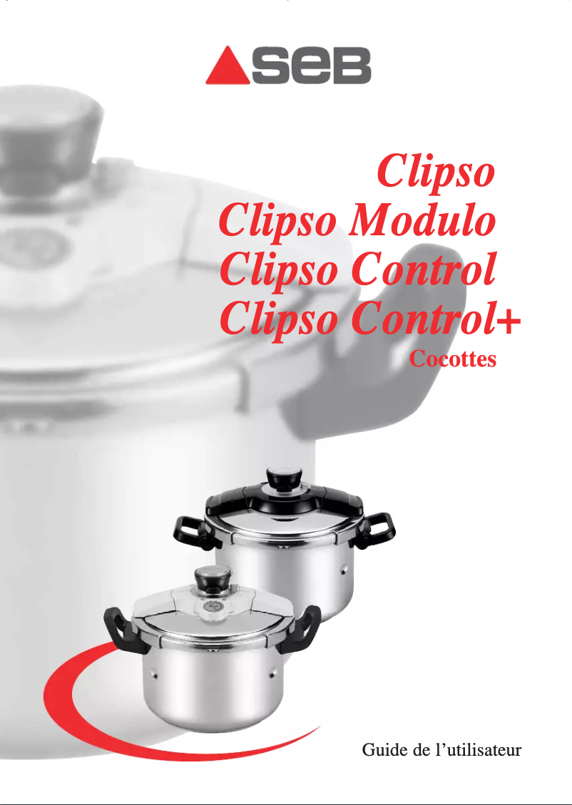 Image de la première page du manuel de l'appareil Clipso Control+